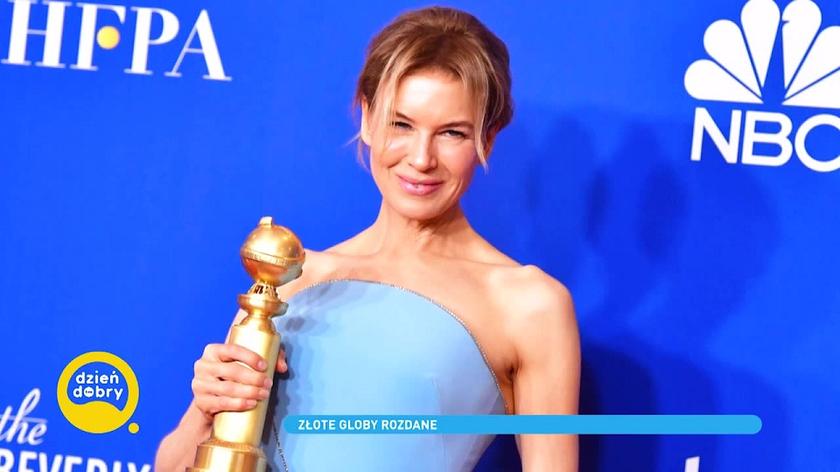 Renee Zellweger Złote Globy 2020