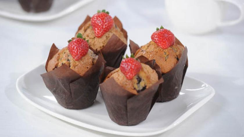 Babeczki z truskawkami