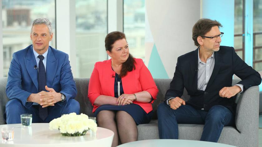 Renata Beger, Paweł Poncyljusz i Jacek Santorski