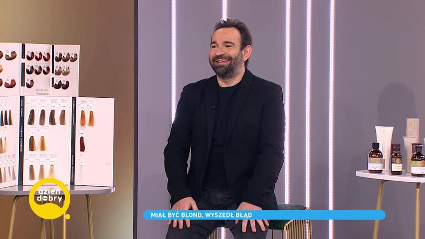 Maciej Maniewski o nieudanym farbowaniu