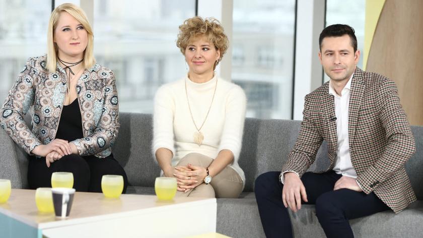 Marzena Mawricz, Anna Wróbel i Marcin Wichrowski