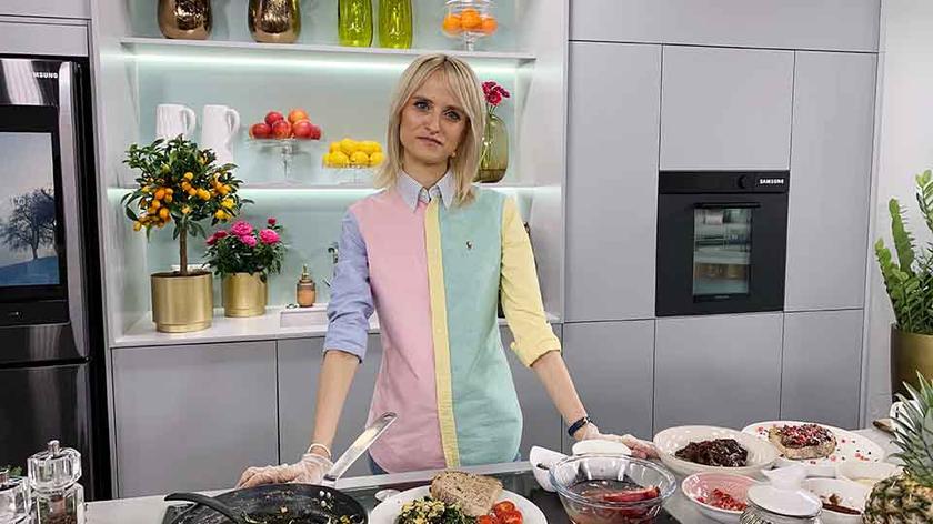 Dietetyk Hanna Stolińska w DDTVN o diecie na chorą tarczycę. Dietetyk proponuje dania. 