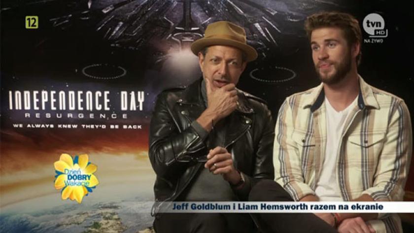 Jeff Goldblum i Liam Hemsworth