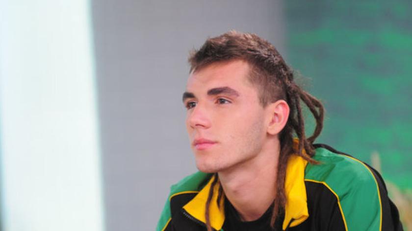 Kamil Bednarek z zespołem na scenie DDTVN!