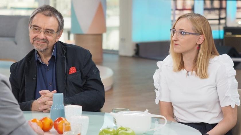 Karolina Oponowicz i Romuald Dębski