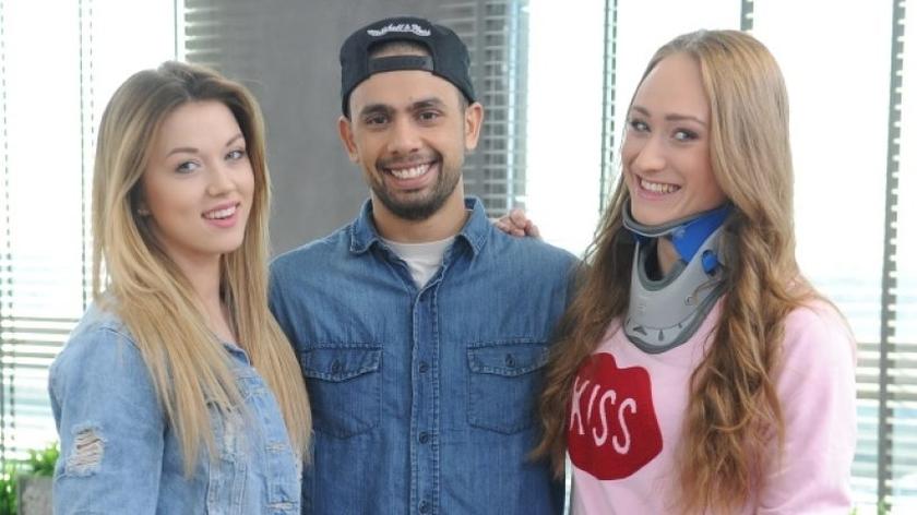 Julia Adamczyk, Klaudia Antos i Nader Hasnaoui