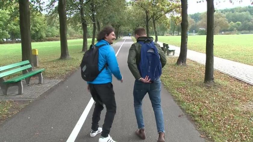 Mariusz Kałamaga i Robert Stockinger