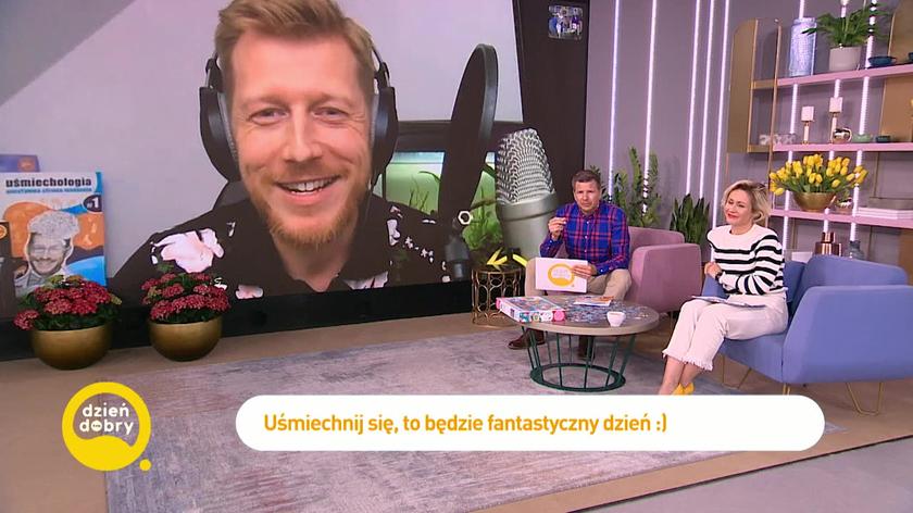 Michał Zawadka, mówca, trener motywacyjny i pisarz, „Uśmiechologia – pozytywna strona myślenia”