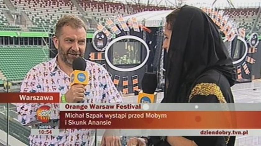Michał Szpak wystąpi przed Skunk Anasie i Mobym