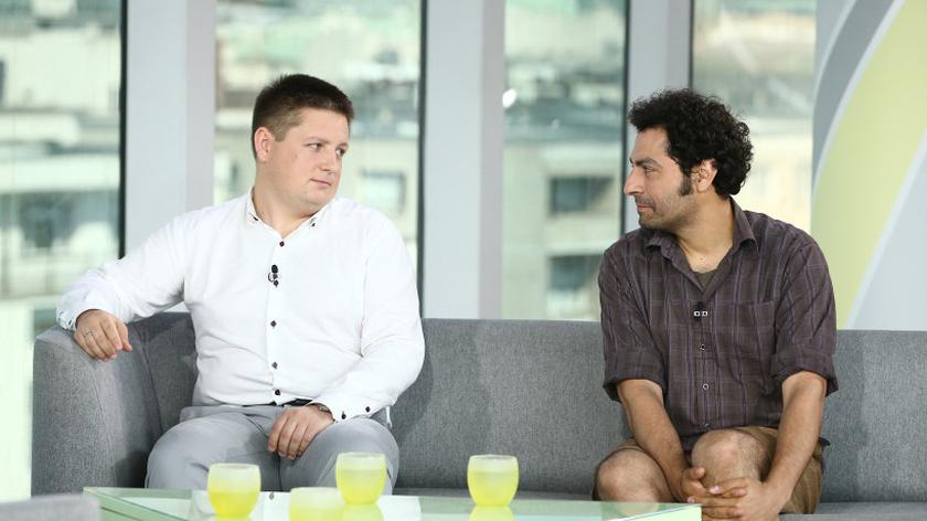Feras Daboul i Piotr Bystrianin