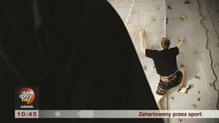 Zielone drzwi: zahartowany przez sport