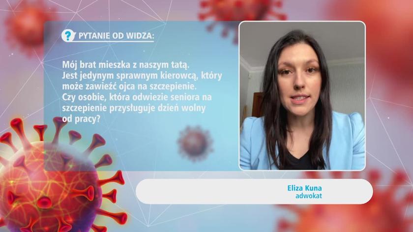 Adwokat Eliza Kuna odpowiada na pytanie widza