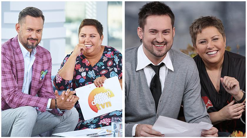 #10yearschallenge Dorota Wellman i Marcin Prokop