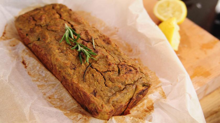 Pasztet z soczewicy z marchewką