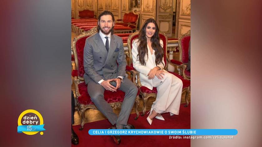 Grzegorz Krychowiak, Celia Jaunat