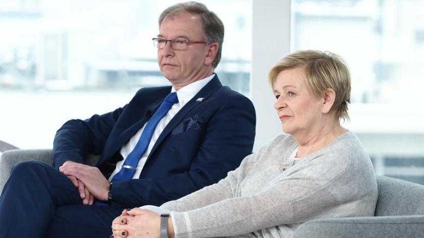 lek. med. Krzysztof Nawrocki i Ewa Morawiec