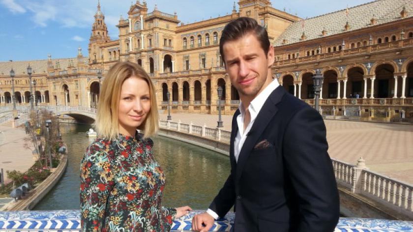 Katarzyna Olubińska i Grzegorz Krychowiak