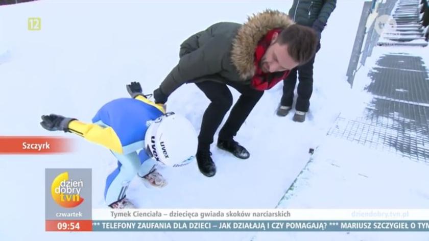 Tymek Cienciała i Mateusz Hładki