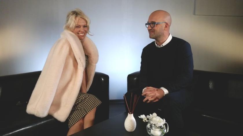 Pamela Anderson i Marcin Sawicki 