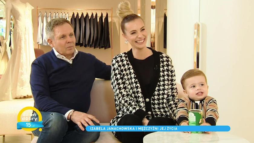 Izabela Janachowska, Krzysztof Jabłoński, Christopher, dzieci gwiazd