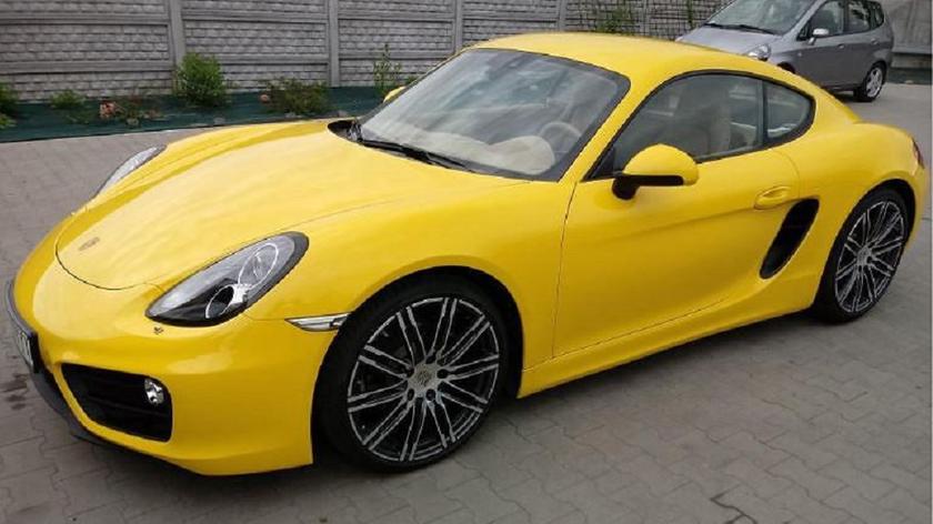 Żółte Porsche na sprzedaż