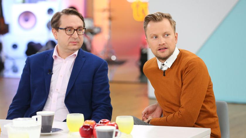 Jakub Wesołowski i lek. med. Tomasz Baran