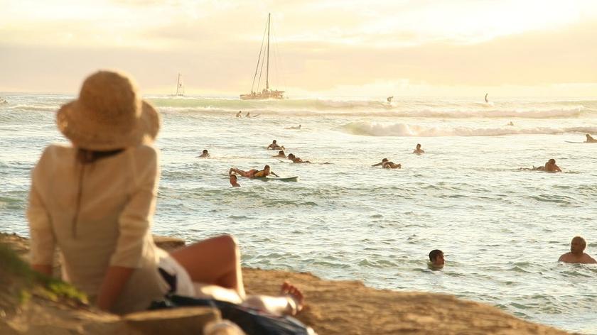 wakacje, morze, plaża