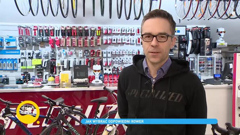 Mateusz Rybczyński, były kolarz szosowy, ekspert rowerowy, właściciel sklepów rowerowych w Poznaniu
