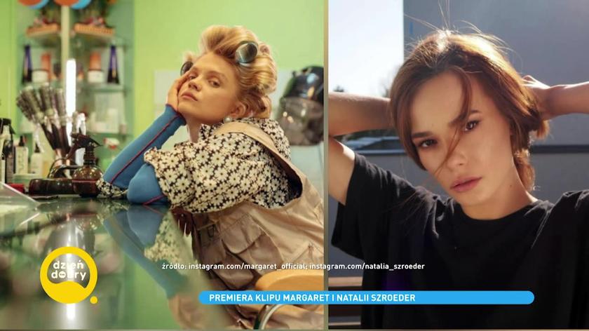 Natalia Szroeder i Margaret na Instagramie 