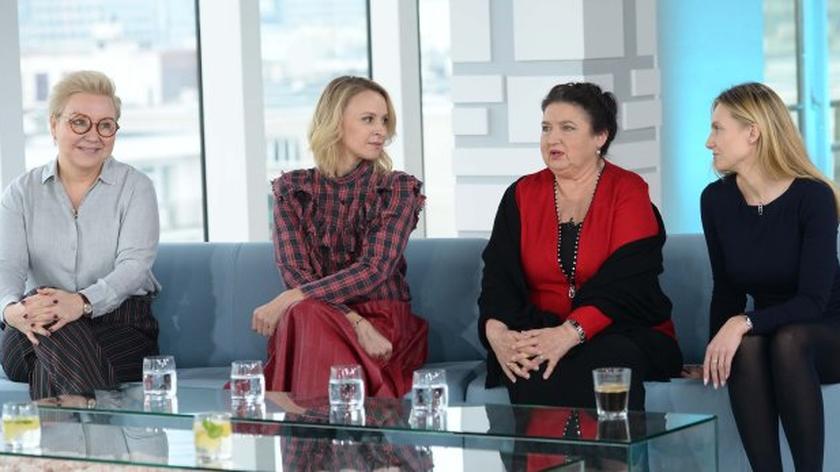 Katarzyna Pawlikowska, Paulina Holtz, Katarzyna Lengren i Sylwia Gliwa