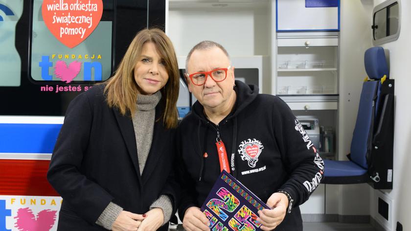 Katarzyna Kolenda-Zaleska i Jerzy Owsiak