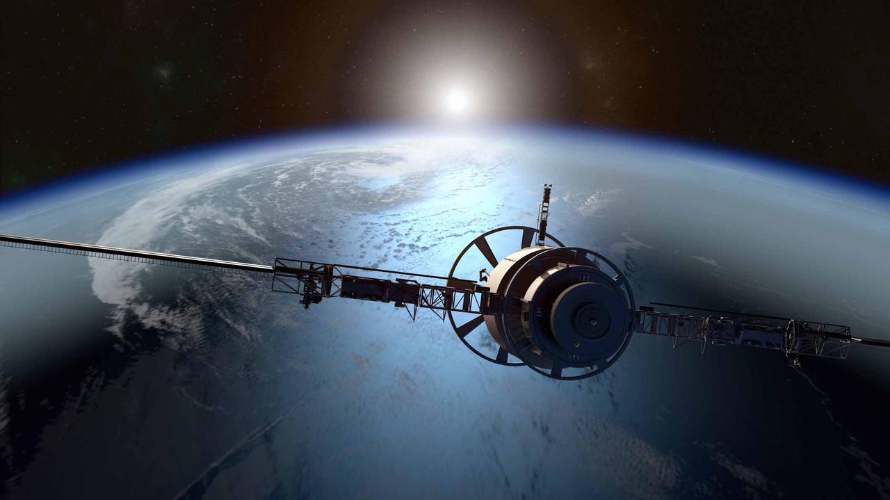 satelita na orbicie