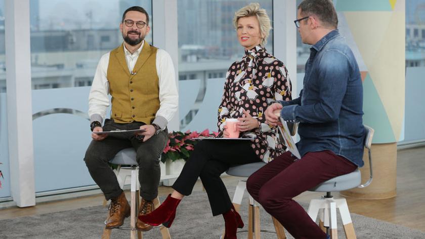 Miłosz Brzeziński, Magda Mołek i Marcin Meller