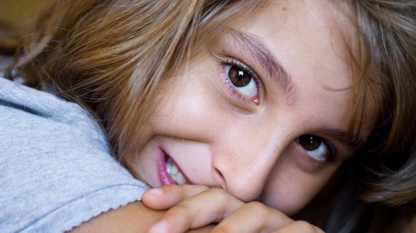 dziecko, oczy, twarz