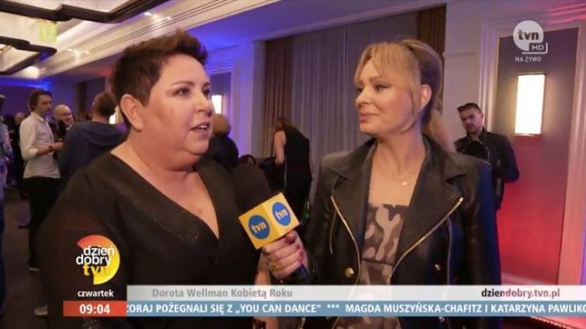Dorota Wellman i Agnieszka Jastrzębska 