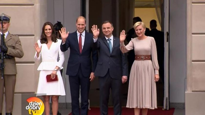 Kate i William oraz para prezydencka