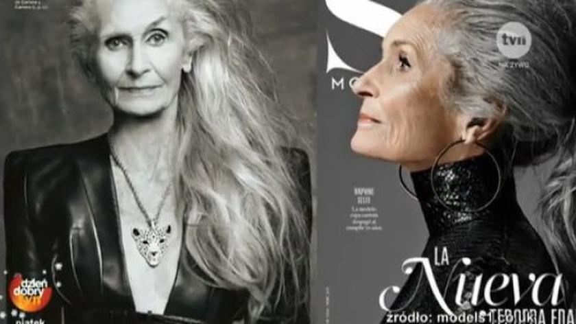 Modelka Daphne Selfe
