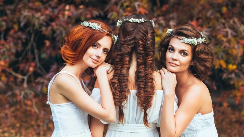 Panna młoda i druhny