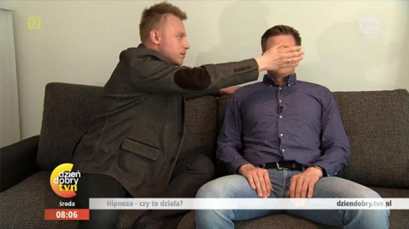 Filip Chajzer i hipnotyzer