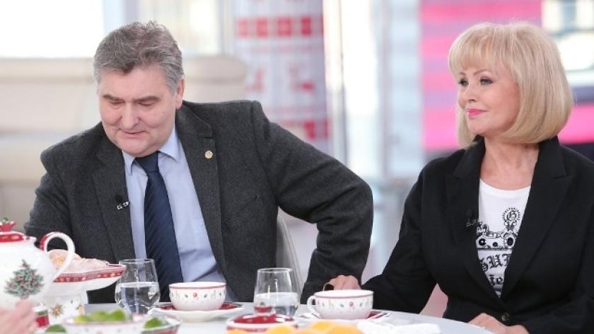 Izabela Trojanowska i dr Tadeusz Zielonka