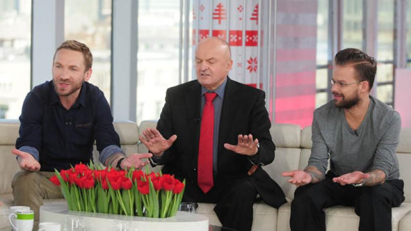 Przemysław Kossakowski, Zbiginiew Nowak i Michał Piróg