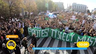 Strajk klimatyczny młodzieży. 