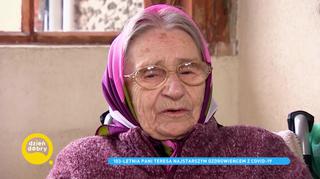Teresa Wójcik – najstarsza pacjentka, która pokonała koronawirusa: 