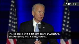 Joe Biden wygranym wyborów prezydenckich w USA: 