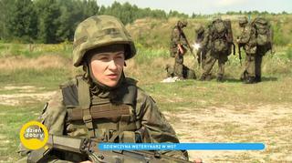 Kobieta w Wojskach Obrony Terytorialnej. 