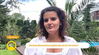 Zofia Zborowska o ciąży i dystansie do siebie. 