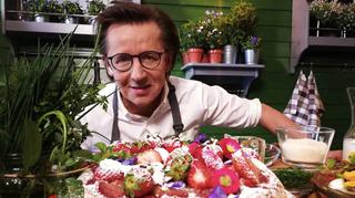 Szparagi, truskawki i ogórki małosolne, czyli wiosna w kuchni Andrzeja Polana