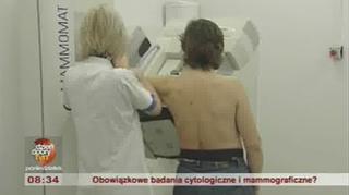 Cytologia i mammografia będą obowiązkowe