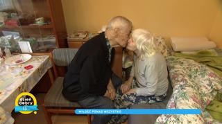 87-letni pan Roman opiekuje się żoną chorującą na Alzheimera: 