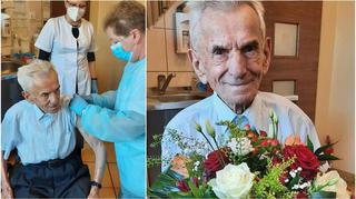 Ma 111 lat i zaszczepił się przeciw COVID-19. To najstarszy mężczyzna w Polsce